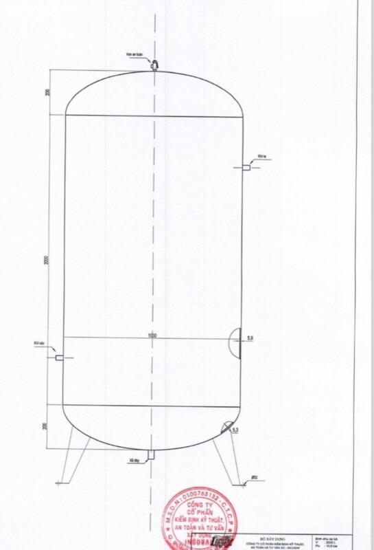 Ban Ve Binh Tich Ap 2000l