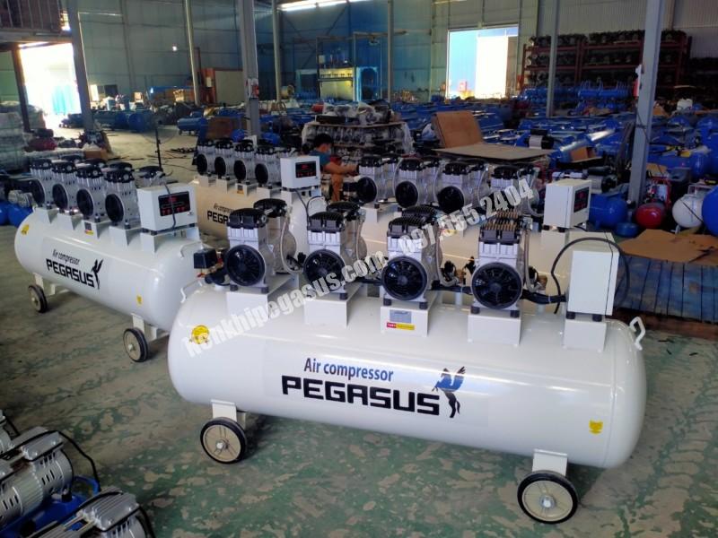Kho hàng máy nén khí Pegasus 330L 6Hp