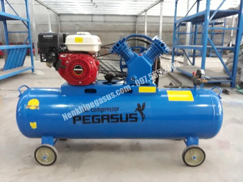 Máy nén khí đầu nổ chạy bằng xăng Pegasus TM-V-0.25/8-100L
