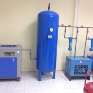 Sơ đồ bình tích khí và máy sấy khí