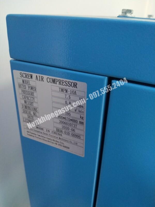 Thong So Ki Thuat May Nen Khi Truc Vit Pegasus 10a