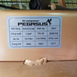 Thong So May Nen Khi Pegasus 500l 7.5hp