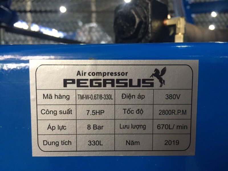 Tem May Nen Khi Tm V 0.67 8 7.5hp 330l Tem May Nen Khi Tm V 0.67 8 7.5hp 330l