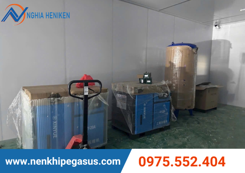 Máy nén khí đã được thông qua kiểm định máy nén khí