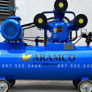 Máy nén khí dây đai Aramco W-0.36/8 4HP 120L 220V