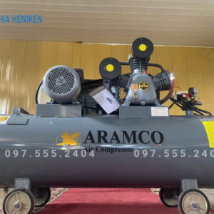 Máy nén khí dây đai Aramco W-0.36/12.5 4HP 120L 220V