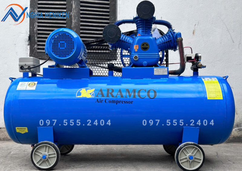 Máy nén khí dây đai Aramco W-0.9/12.5 10HP 200L 380V