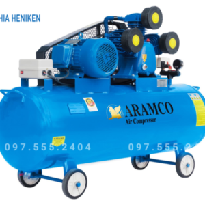 Máy nén khí dây đai Aramco W-0.36/8 4HP 200L 220V